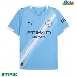 Manchester City Hemmatröja 2025-26 Kortärmad